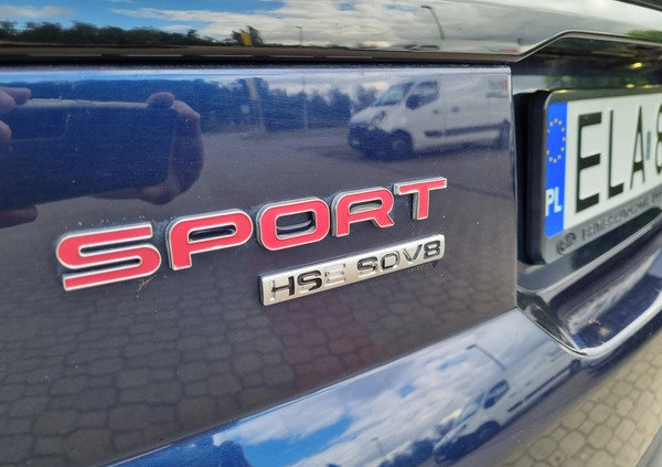 Land Rover Range Rover Sport cena 149999 przebieg: 225000, rok produkcji 2016 z Mrozy małe 562